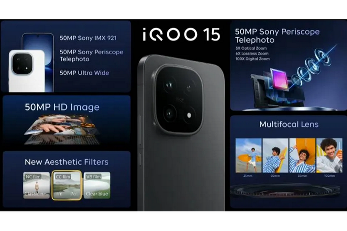 Intip Spek iQoo 15: Snapdragon 8 Elite Gen 5, Kamera 50 MP, dan Baterai Jumbo