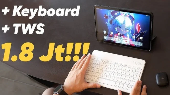 Itel Vista Tab 30S: Tablet Layar 2K dan Quad Speaker, Harga Terjangkau di Bawah 2 Juta