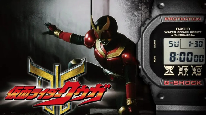 Jam G-Shock x Kamen Rider Kuuga Resmi Rilis, Harga Rp3,3 Juta, Stok Terbatas!