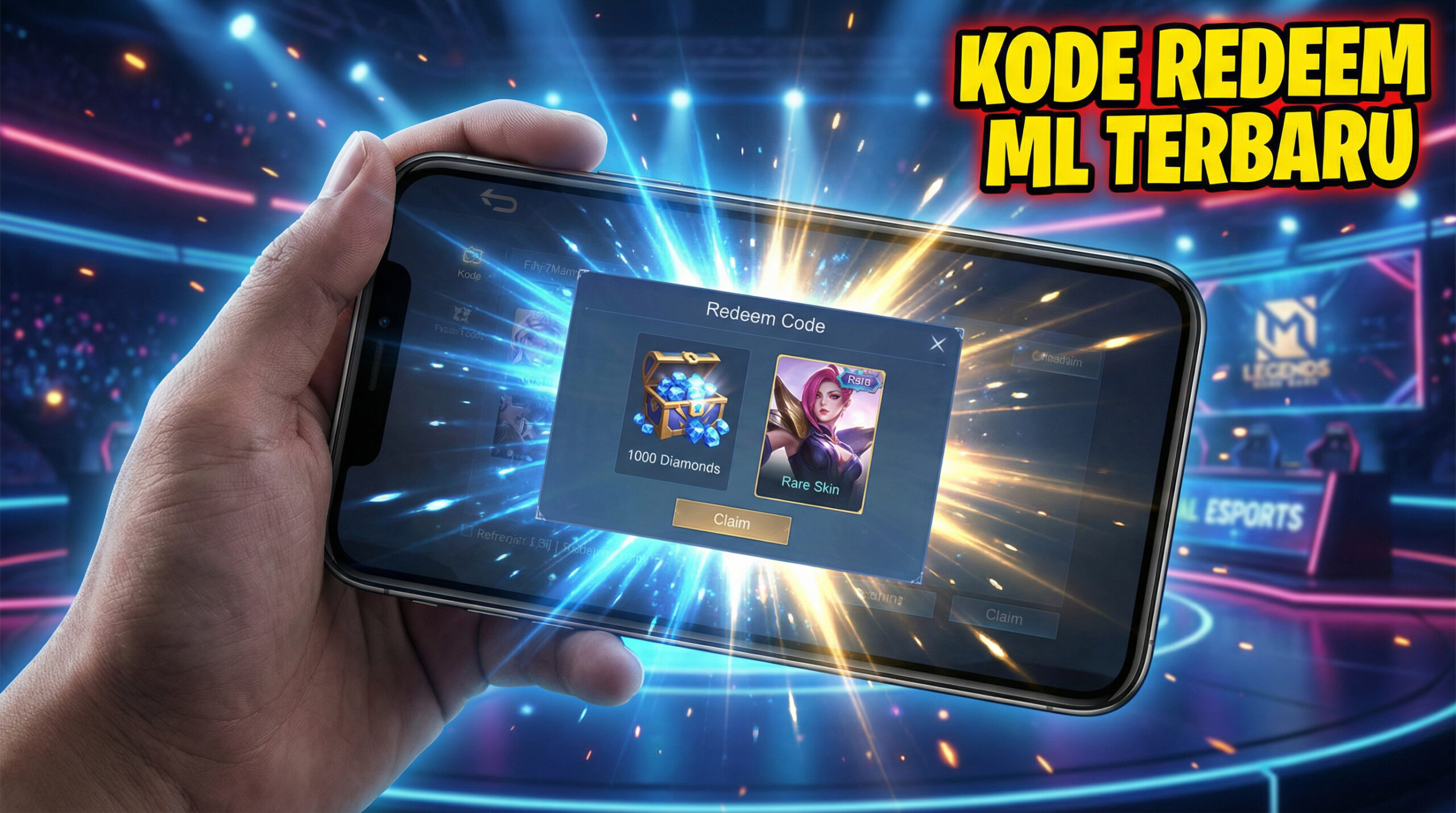 Kode Redeem Mobile Legends Hari Ini Sabtu 27 Desember 2025, Masih Banyak yang Aktif
