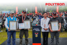 Komunitas Motor Listrik Polytron & PLN Raih Rekor MURI Berkendara Listrik Terbanyak di Indonesia