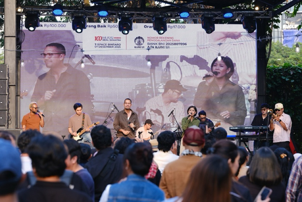 Konser Amal 100 Musisi Heal Sumatra Kumpulkan Donasi Rp15 Miliar untuk Korban Banjir & Longsor