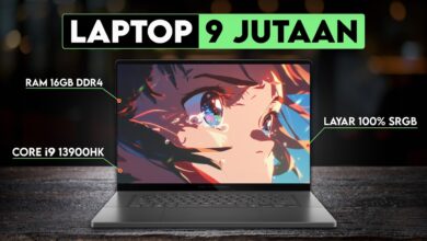 Laptop Core i9 13900HK, RAM 16GB, Layar 100% sRGB Terbaik di Kelas 9 Jutaan