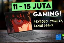 Laptop Gaming 11-15 Jutaan Terbaik: RTX4060, Core i7, RAM 16GB untuk Performa Maksimal