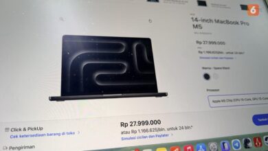 Laptop MacBook Pro M5 Layar 14 Inci Sudah Meluncur, Intip Harga dan Spesifikasinya!