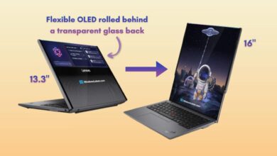 Lenovo Hadirkan Laptop Futuristik dengan Layar Gulung Transparan, Siap Sambut CES Mendatang