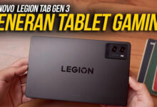Lenovo Legion Tab Gen 3, Tablet Gaming 8,8 Inci dengan Desain Nyaman untuk Mabar