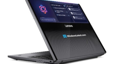 Lenovo Perkenalkan PC Layar Gulung dengan Inovasi Layar Melintang Unik