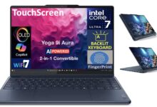 Lenovo Yoga 9i 2-in-1 Aura Edition Bawa Fitur AI Cerdas untuk Meeting dan Kerja Hybrid