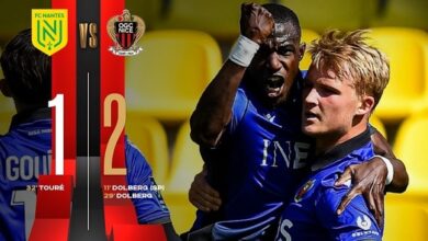 Ligue 1: OGC Nice Raih Kemenangan Beruntun di Kandang Nantes