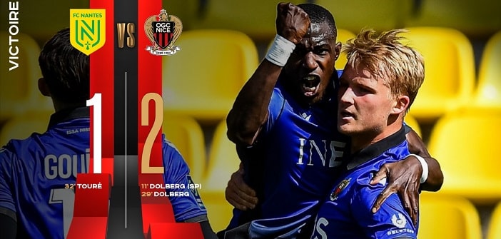 Ligue 1: OGC Nice Raih Kemenangan Beruntun di Kandang Nantes