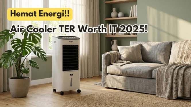 Lima Air Cooler Terbaik 2025, Efisien Sejukkan Ruangan Tanpa Bikin Tagihan Listrik Melonjak