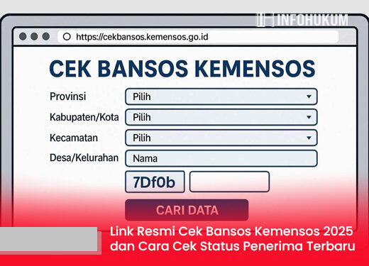 Link Resmi Cek Bansos Kemensos 2025 dan Cara Cek Status Penerima Terbaru dengan Mudah