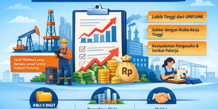 Mengenal Upah Minimum Sektoral 2026: Aturan Terbaru dan Dampaknya bagi Pekerja Indonesia Mengenal Upah Minimum Sektoral 2026: Aturan Terbaru dan Dampaknya bagi Pekerja Indonesia