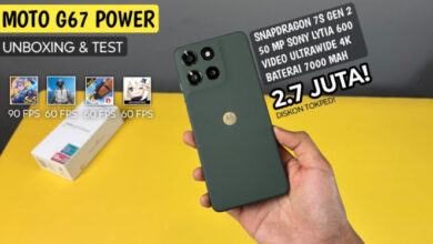 Moto G67 Power 5G Hadir dengan Baterai Jumbo 7000 mAh dan Layar Halus untuk Penggunaan Sehari-hari
