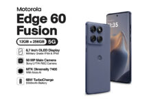 Motorola Edge 60 Fusion Hadir dengan Layar Quad Curved Stylish dan Sentuhan Mewah Premium