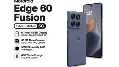 Motorola Edge 60 Fusion Hadir dengan Layar Quad Curved Stylish dan Sentuhan Mewah Premium