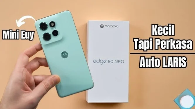 Motorola Edge 60 Neo Hadir dengan Layar Compact dan Spesifikasi Menggiurkan, Simak!