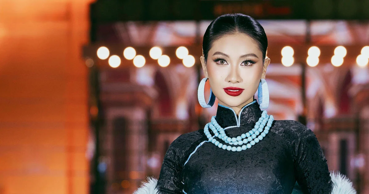 Nona Phuong Linh Tampil Percaya Diri Jelang Semifinal Miss Cosmo 2025