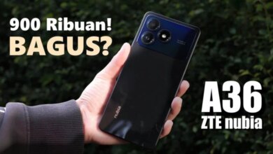 Nubia A36, HP Murah 800 Ribuan dengan Layar 90 Hz Mirip iPhone 17 Pro: Spesifikasi & Harga