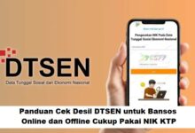 Panduan Cek Desil DTSEN Bansos Online & Offline Mudah Pakai NIK KTP 2025