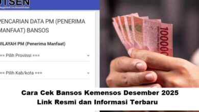 Panduan Terbaru Cek Bantuan Sosial Kemensos Bulan Desember 2025 Lengkap & Aman