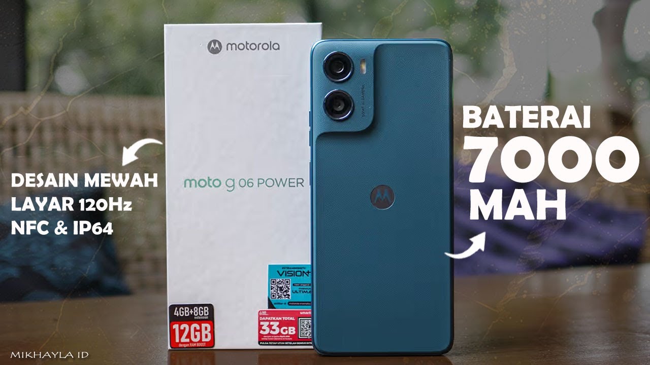 Pantesan Motorola Moto G06 Power Banyak Diburu, Ini Alasan Kelebihan dan Spesifikasinya!
