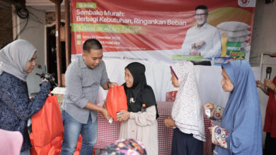 Pasar Murah Sembako Hadir di Kramat Jati, Dukung 100 Keluarga Kurang Mampu
