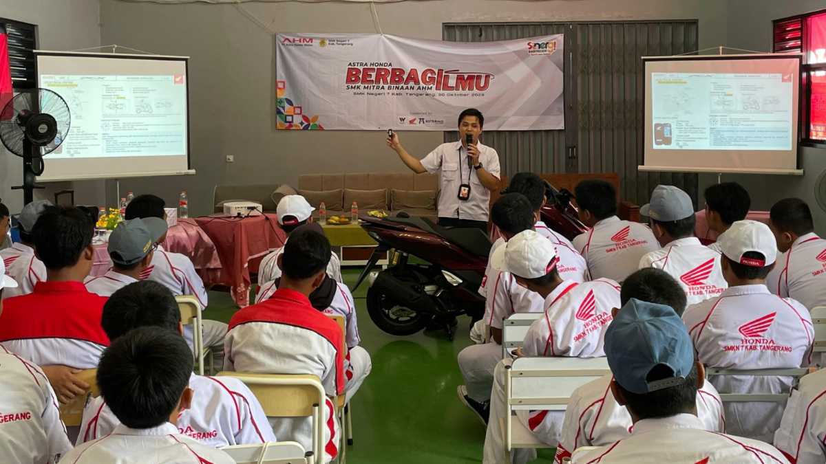 Pelajar SMK Dapat Pelatihan Teknologi Motor Honda Terkini untuk Tingkatkan Kompetensi