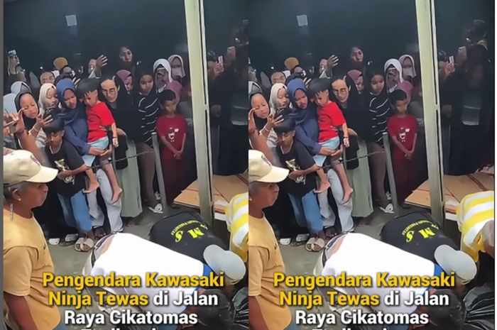 Pemotor Kawasaki Ninja Tewas dalam Kecelakaan Tragis di Tasikmalaya, Ini Kronologinya