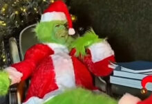 Penampilan Celine Dion saat Bertransformasi Jadi Grinch yang Bikin Momen Natal Makin Meriah
