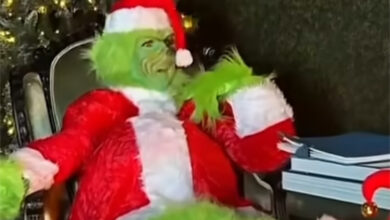 Penampilan Celine Dion saat Bertransformasi Jadi Grinch yang Bikin Momen Natal Makin Meriah