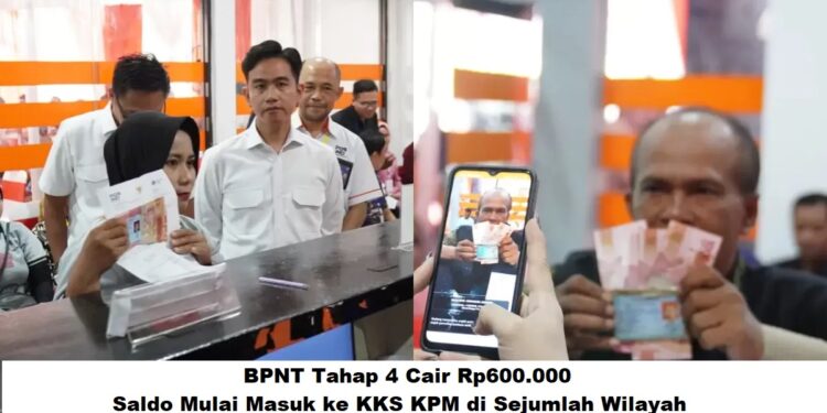 Pencairan BPNT Gelombang 4 Segera Dilakukan, KPM di Beberapa Daerah Terima Rp600.000 melalui KKS
