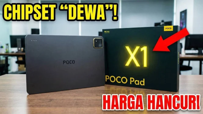 Poco Pad X1 Hadir dengan Layar 144 Hz dan Snapdragon 7 Plus Gen 3, Siap Guncang Pasar Tablet