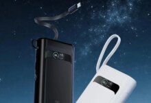 Power bank ThinkPlus Lenovo dengan output 190W, layar, dan kabel terintegrasi mulai 300 ribuan