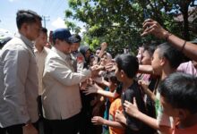 Prabowo Dijadwalkan Kunjungi Penyintas Banjir untuk Rayakan Tahun Baru Bersama