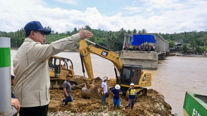 Prabowo: Perbaikan Jembatan Bailey di Bireuen Rampung dalam Sepekan, Infrastruktur Membaik