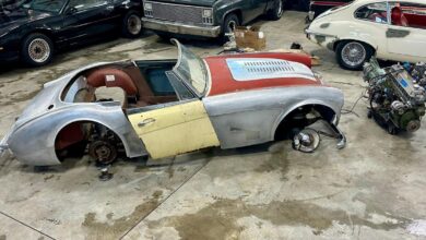 Proyek Austin-Healey BJ8 Lengkap dengan Dokumen Asli dan Mesin Otentik dari Pabrik