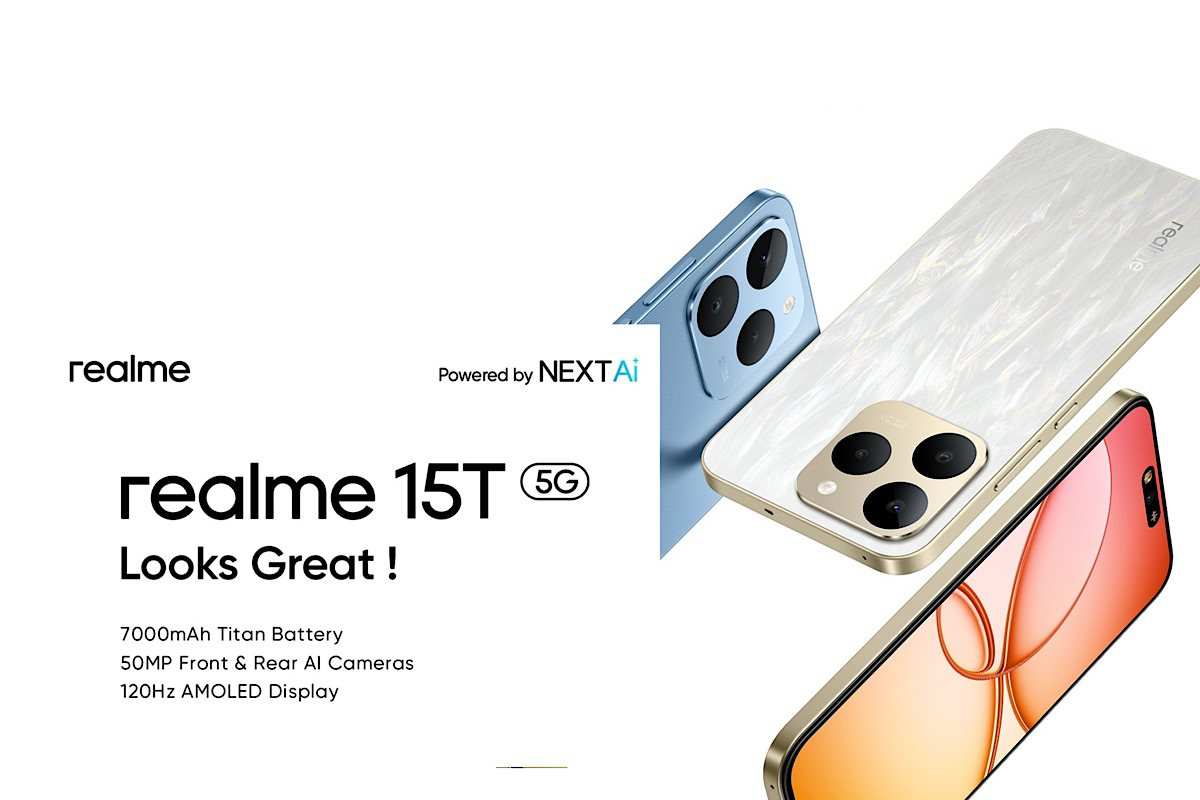 Realme 15T 5G: Performa Kuat dan Desain Menawan yang Bikin Pakai Makin Asyik!