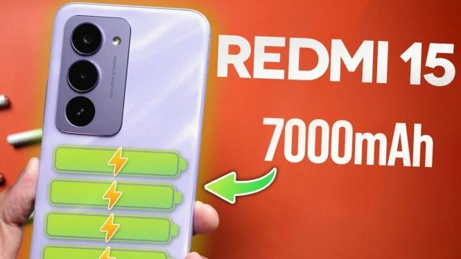 Redmi 15 Hadir dengan Baterai Jumbo 7000 mAh, Bisa Jadi Power Bank, Harga Mulai 2 Jutaan