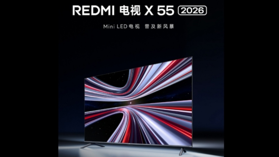 Redmi TV X 2026 Resmi Meluncur, Panel Mini LED 55 Inci Harga Mulai Rp 5 Jutaan