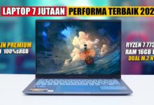 Rekomendasi 5 Laptop Ryzen 7 OLED 7 Jutaan dengan Performa Terbaik di Kelasnya