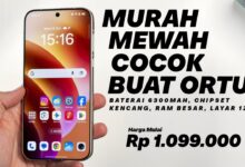 Rekomendasi HP 1 Jutaan RAM 8/128GB, Baterai 6300mAh: Murah, Mewah, dan Paling Unggul