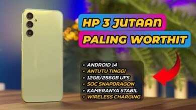 Rekomendasi HP 3 Jutaan dengan Kinerja Terbaik dan Fitur Lengkap untuk Berbagai Kebutuhan