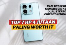 Rekomendasi HP 4 Jutaan Terbaru: Pilihan Terbaik Fitur Canggih dan Performa Ngebut