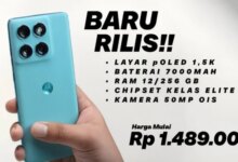 Rekomendasi HP Motorola Terbaru 2025 dengan Baterai 7000 mAh, Daya Tahan Luar Biasa!