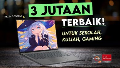 Rekomendasi Laptop 2-3 Jutaan Terbaik: Ryzen 5 3500U, RAM 8GB, Bisa Gaming!