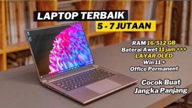 Rekomendasi Laptop 5-7 Jutaan Paling Worth It untuk Kerja, Desain, Editing, dan Gaming Ringan