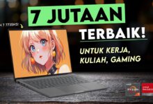 Rekomendasi Laptop 7 Jutaan Terbaik: Ryzen 7, 100% sRGB, dan Lancar untuk Gaming