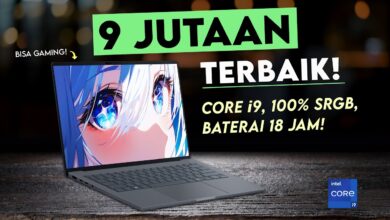 Rekomendasi Laptop 9 Jutaan Terbaik dengan Core i9, Layar 100% sRGB, dan Performa Gaming Optimal